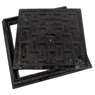 CAST IRON MANHOLE COVERS