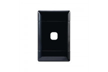 NEU BLACK 1 LEVER GRID PLATE 100X50MM