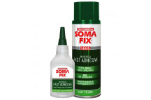 SOMAFIX ADHESIVE FAST UNIVERSAL WITH ACTIVATOR 200ML + 50G