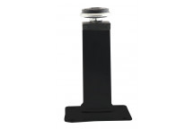 BLACK SQUARE LEG 150MMX25X25MM