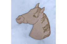 LARGE WOOD HORSE SADIE