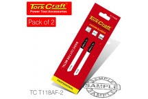 TORK CRAFT T-SHANK JIGSAW BLADE FOR METAL 1.2MM 21TPI 75MM 2PC