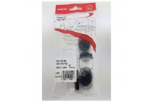 LEG TIP ITPVCLTFP25 FELT PAD CLEAR PVC 25MM 4PC