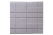 GLOBAL STONE MOSAIC GLASS SNOW WHITE 300X300MM