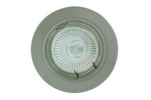 EUROLUX SATIN CHROME STRAIGHT DOWN LIGHT