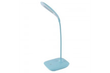 HOMEQUIP LED DESK LIGHT FLEXILITE USD RECHARGEABLE PASTEL BLUE