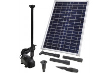 WATER HOUSE SOLAR POND PUMP/PANEL/NOZZLE 1400L/H