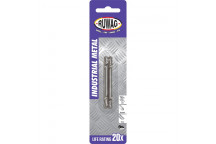 RUWAG 3.5MM INDUSTRIAL METAL DOUBLE ENDED STUBS DRILL BITS 2 PER PACK