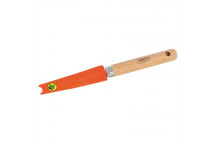WOODEN HANDLE HAND WEEDER