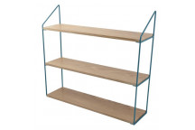 THREE TIER WALL SHELVES 60X15X54CM