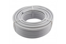 PRECUT 3CORE WHITE CABTYRE CABLE 1.5MM 50M
