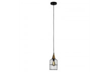 EUROLUX BLACK METAL PENDANT