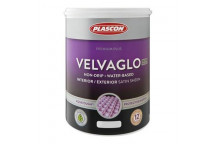 PAINT ENAMEL NON DRIP (WATERBASED) WHITE VELVAGLO 1L PLASCON