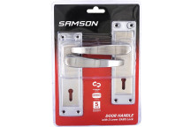 BOLTFIX LUCA SABS LOCKSET CHROME PLATED 6INCH SAMSON.