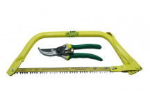 LASHER BOW HACKSAW AND SECATEUR COMBINATION GARDEN TOOL