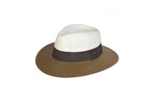 NALEDI IVORY AND CHOCOLATE HAT 58CM