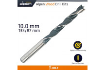 ALPEN WOOD DRILL BIT 10X133MM