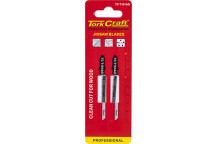 TORK CRAFT T-SHANK JIGSAW BLADE FOR WOOD 1.3MM 20TPI 75MM 2PC