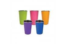 MOTOQUIP TUMBLER STAINLESS STEEL PURPLE 330ML