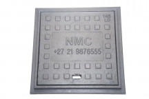 MANHOLE COVER AND FRAME 14BLD POLYMER LIGHT DUTY 450X450MM 16KG