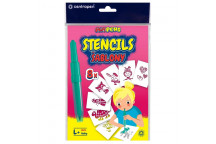 STENCIL KIDDIES  9996/19 GIRLS 8PIECE