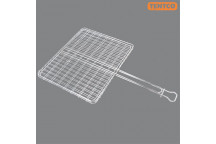 TENTCO STAINLESS STEEL BUSHBUCK BRAAI GRID 43X34X2CM