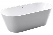 BATH FREESTANDING ACRYLIC  BJ6815W PROVENCE WHITE 1600X740X580 BIJIOU