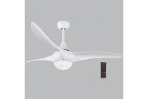 BRIGHT STAR CEILING FAN 3 BLADE 52 INCH 3 SPEED REMOTE CONTROL