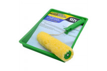 MEGAPAINT EEZYPILE PAINT ROLLER & TRAY SET 225MM