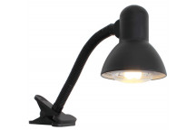 EUROLUX STUDENT DESK LIGHT WITH CLAMP 120MM BLACK