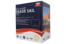 KALAHARI SHADE SAND RECTANGULAR SAIL 5M X 3M