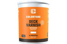 COLORTONE MAHOGANY WATERBASED MATT EXTERIOR DECK VARNISH 5L