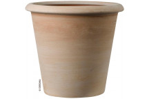 DEROMA CONICO SIENA TERRACOTTA CLAY POT 23CM NO.2