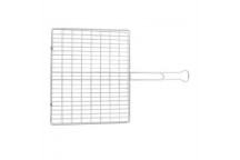 MEGAMASTER STAINLESS STEEL FOLDING BRAAI GRID 500X400MM