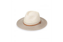 BELLA HAT IVORY AND STONE 58CM