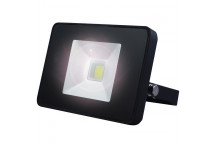 LITEMATE SLIMLINE 10WATT BLACK LED FLOOD LIGHT WITH DAY AND NIGHT SENSOR