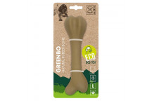 M-PETS LARGE NATURAL GREENBO RUBBER BONE