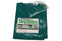 GREEN PVC TARPAULIN 550G 2X3M