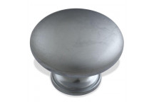 FIT KNOB PEARL DROP BRUSHED NICKEL 30MM