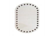 HANDLE MACRAME CRAFT ROUNDED RECTANGLE.