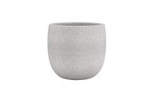 ARTIVASI HEMERA CREAM PLASTIC POT 29CM