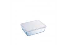 PYREX COOK AND FREEZE RECTANGLE DISH WITH LID 1.5L