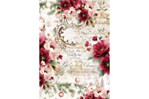 BLOOMING WHISPERS DECOUPAGE A3