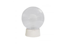LITEMATE READY RIBBED CLEAR LIGHT WITH LED BULB 6W