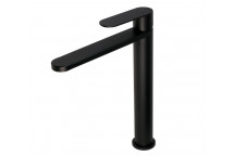 BLUTIDE SATIN BLACK TALL BASIN MIXER