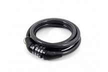 JAGUAR ASSORTED COLOURS COMBINATION BICYCLE LOCK 8X1500MM
