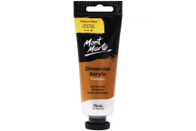 CRAFT MEDIUM YELLOW ACRYLIC PAINT 75ML