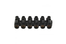 EUROLUX HELLERMAN BLACK 30AMP BLOCK TERMINAL