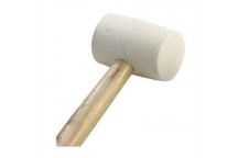 M-TOOL WHITE RUBBER MALLET  340 GRAMS