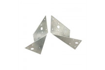 GALVANIZED HURRICANE CLIPS MIXED 100